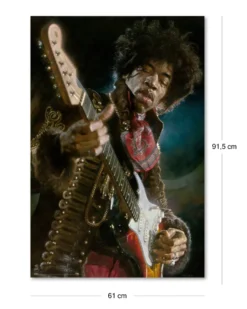 Jimi Hendrix Poster Sebastian Krüger Karikatur