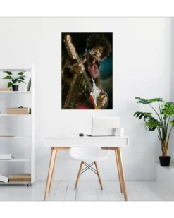 Jimi Hendrix Poster Sebastian Krüger Karikatur