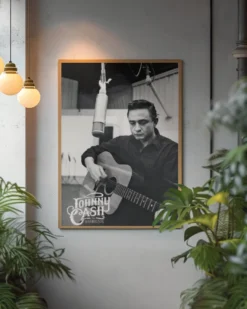 Johnny Cash Poster Studio The Man in Black