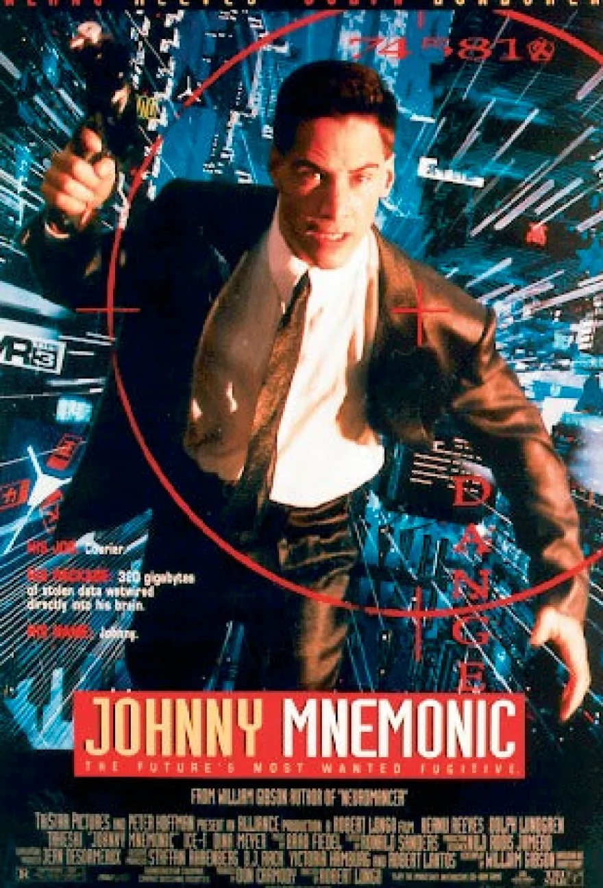 Johnny Mnemonic Poster