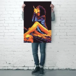Joint Poster Woman smoking joint