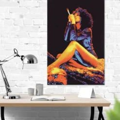 Joint Poster Woman smoking joint