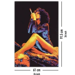 Joint Poster Woman smoking joint