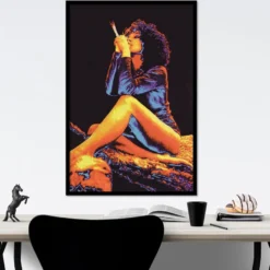 Joint Poster Woman smoking joint