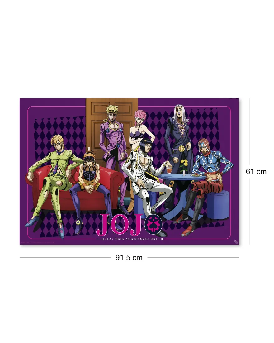 Jojo's Bizarre Adventure Golden Wind Team