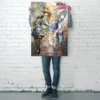 Jojo's Bizarre Adventure Poster Joseph and Ceasar