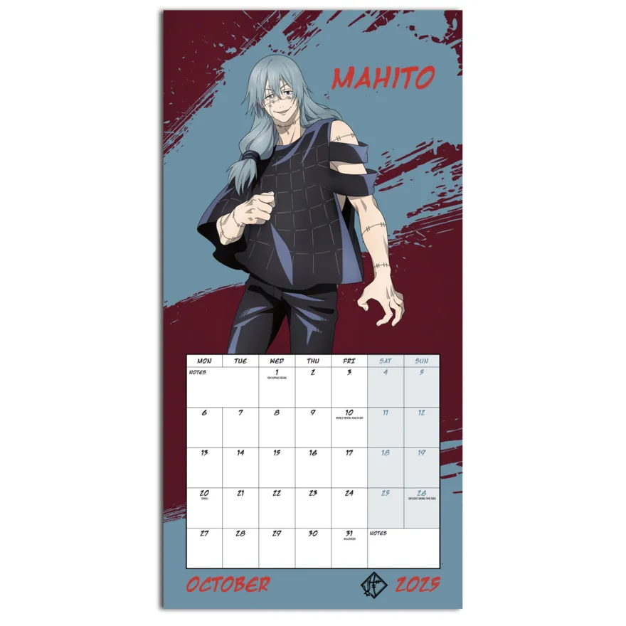 Jujutsu Kaisen Kalender 2025