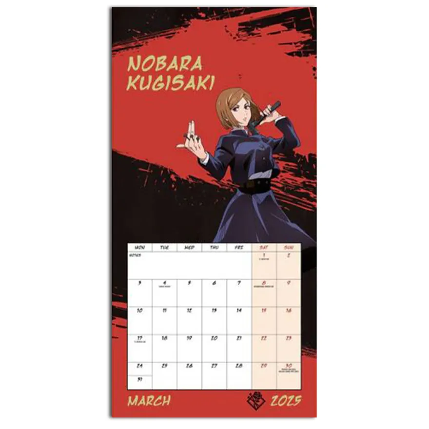 Jujutsu Kaisen Kalender 2025