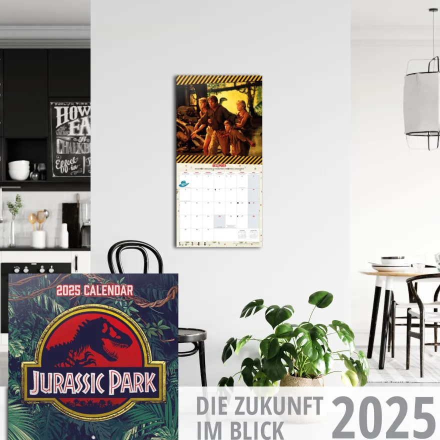 Jurassic Park Kalender 2025