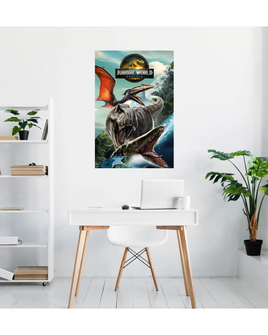 Jurassic World Poster Rebirth Die Wiedergeburt