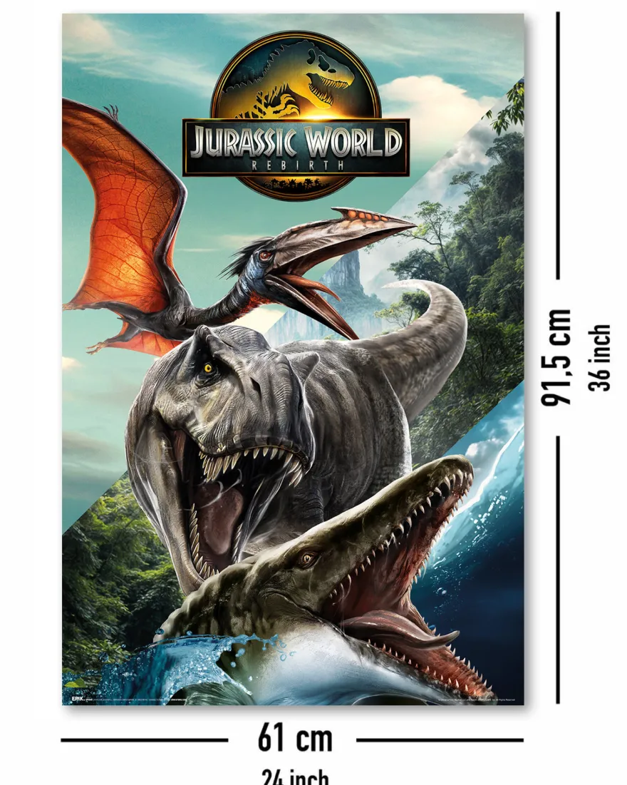 Jurassic World Poster Rebirth Die Wiedergeburt
