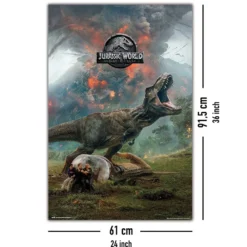 Jurassic World Poster T-Rex