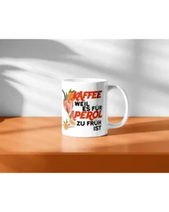 Kaffee weil es für Aperol noch zu früh ist Tasse