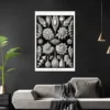Kammerlinge Poster E. Haeckel Kunstformen der Natur Tafel 81