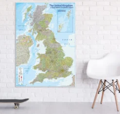 Karte United Kingdom 2020 - MAPS IN MINUTES™