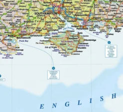 Karte United Kingdom 2020 - MAPS IN MINUTES™