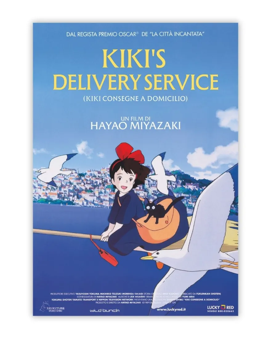 Kiki's Delivery Service Poster Italian