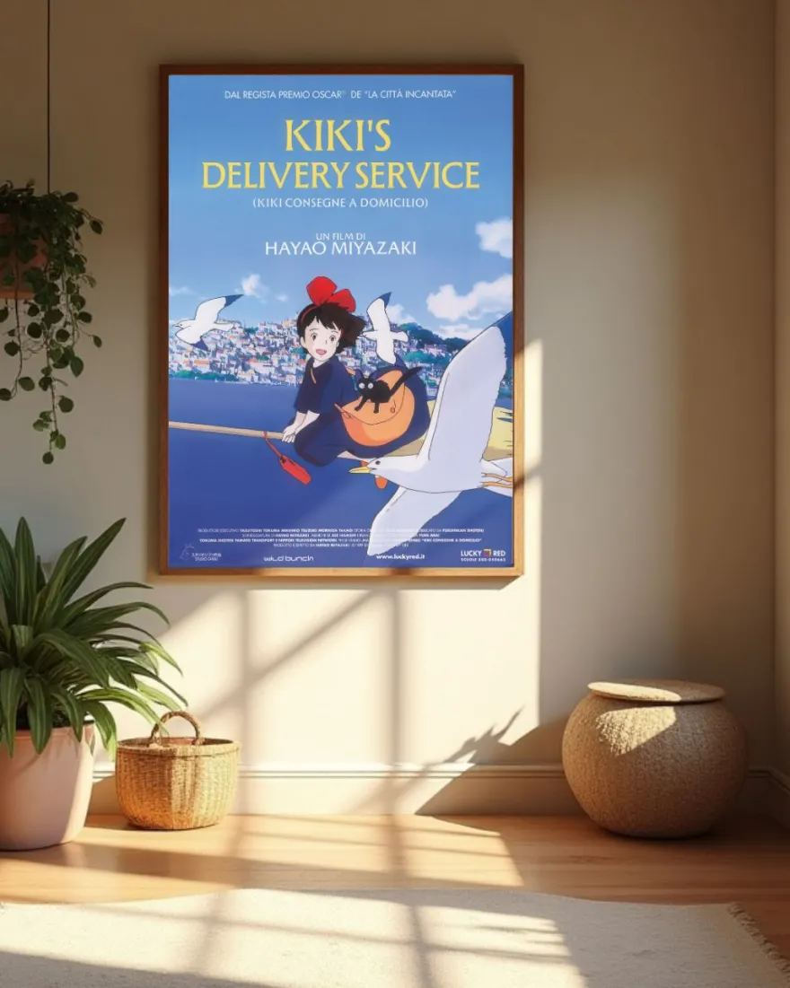 Kiki's Delivery Service Poster Italian