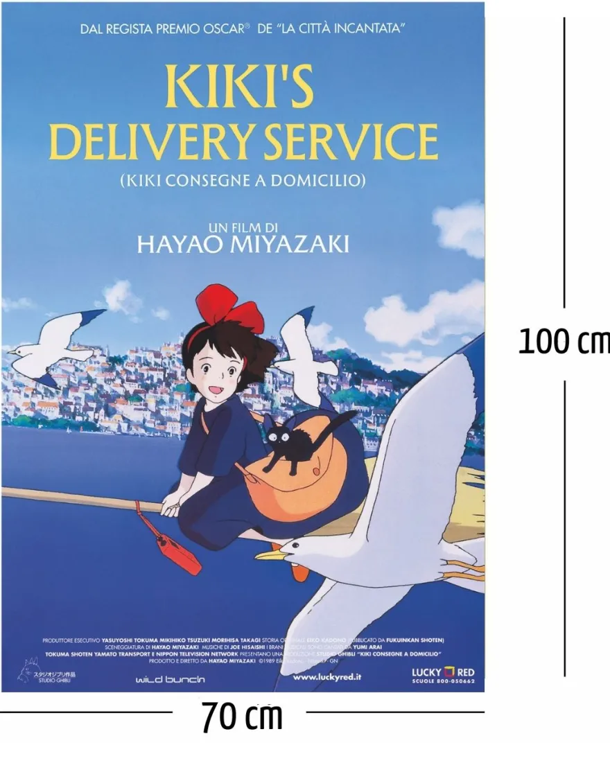 Kiki's Delivery Service Poster Italian