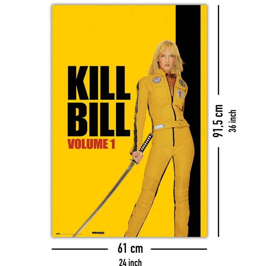 Kill Bill Poster Volume 1 Uma Thurman