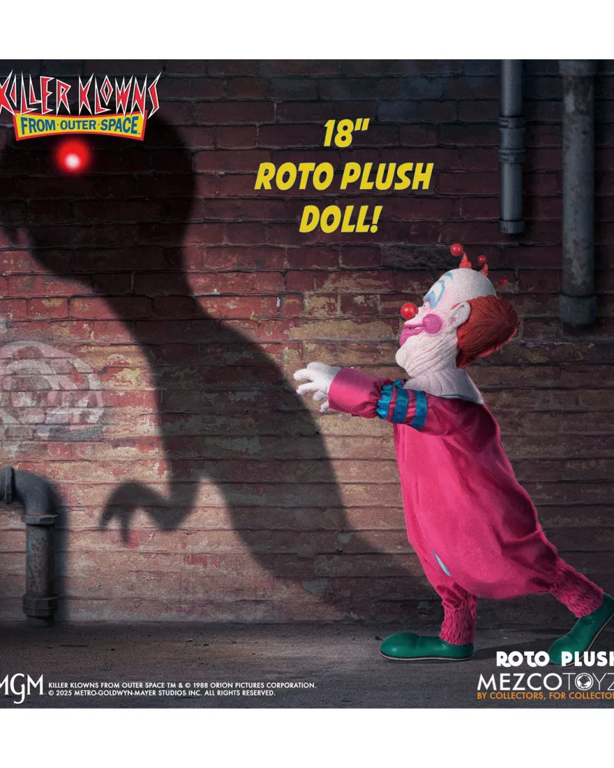 Killer Klowns from Outer Space MDS Roto Plüschpuppe Slim 18'
