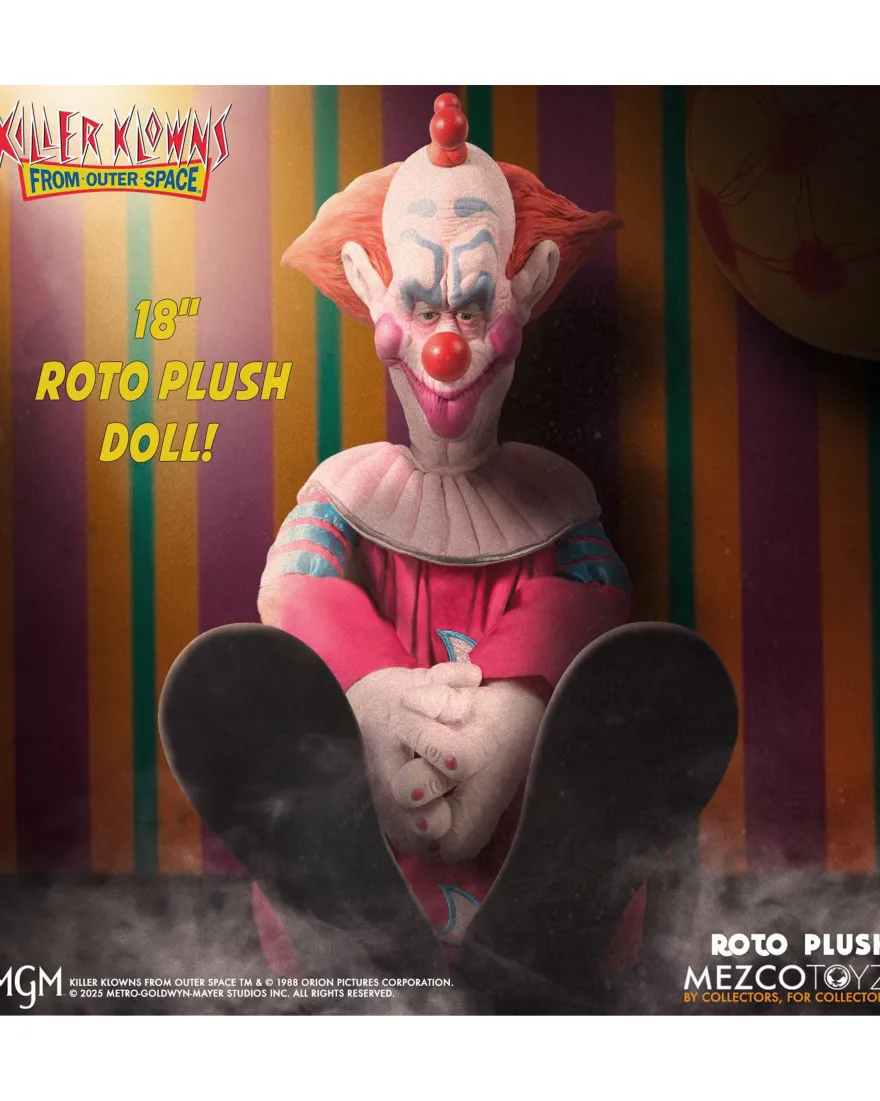 Killer Klowns from Outer Space MDS Roto Plüschpuppe Slim 18'