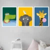 Kinderzimmer Poster Afrika 3er-Set, 30 x 40 cm