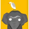 Kinderzimmer Poster Elefant Afrika