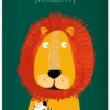 Kinderzimmer Poster Löwe Raubkatze