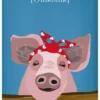 Kinderzimmer Poster Schwein Bauernhof