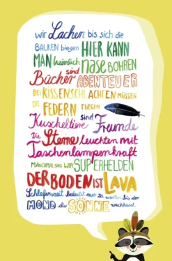 Kinderzimmer-Regeln Poster Auf 170 gr. Papier gedruckt