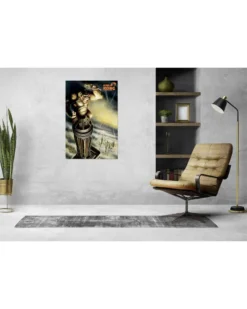King Kong Poster Skull Island On Top Of Skyscraper