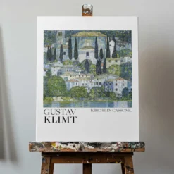 Kirche In Cassone (1913) Poster