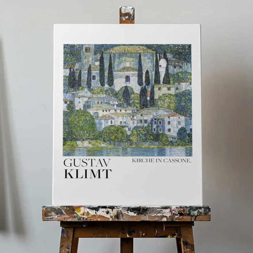 Kirche In Cassone (1913) Poster