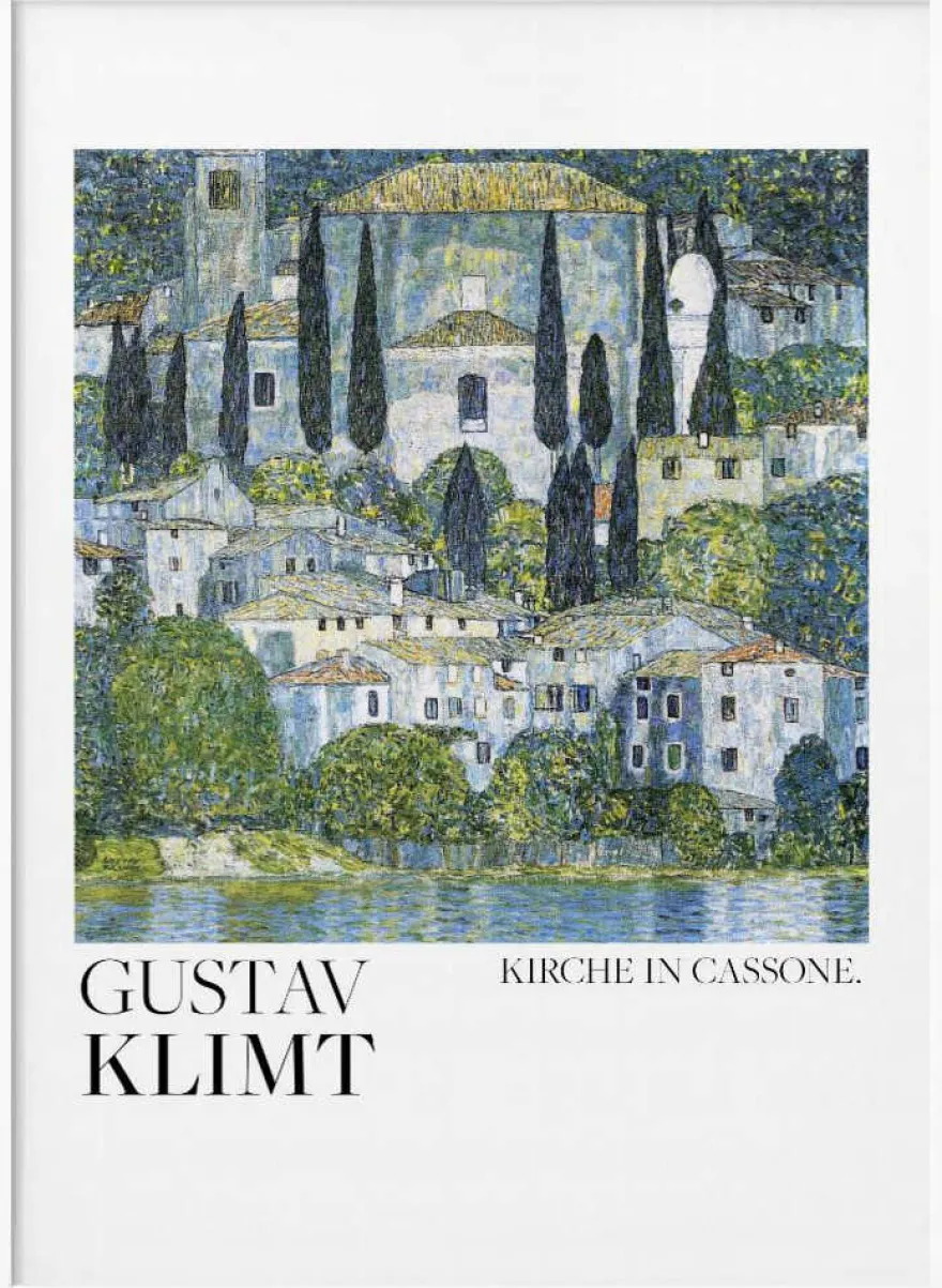 Kirche In Cassone (1913) Poster