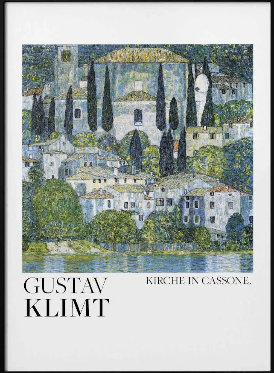 Kirche In Cassone (1913) Poster