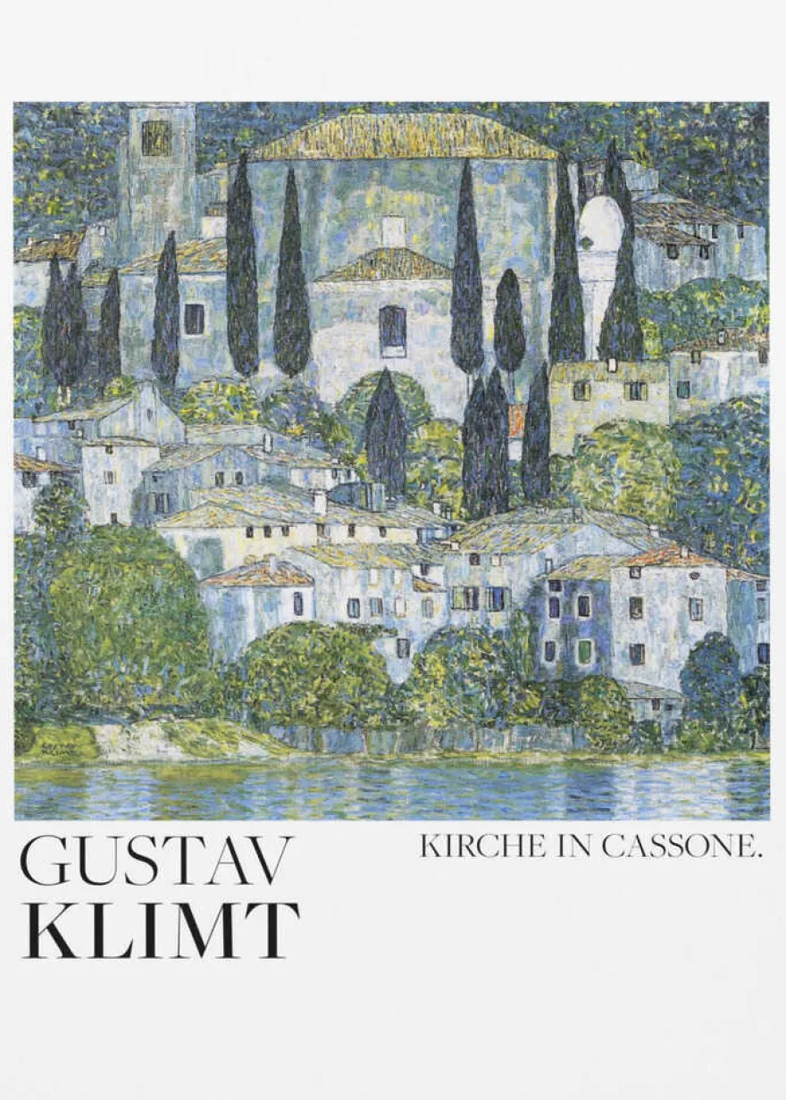 Kirche In Cassone (1913) Poster