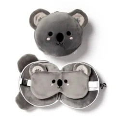 Koala Relaxeazzz Reisekopfkissen mit Augenmaske