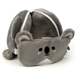 Koala Relaxeazzz Reisekopfkissen mit Augenmaske