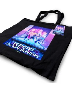 K-Pop Demon Hunters Canvas Tasche Huntrix Key Art