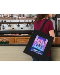 K-Pop Demon Hunters Canvas Tasche Huntrix Key Art