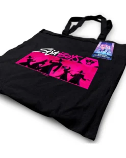 K-Pop Demon Hunters 2-er Taschenset aus Canvas: Huntr/x & Saja Boys