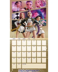 K-Pop Demon Hunters Kalender 2026