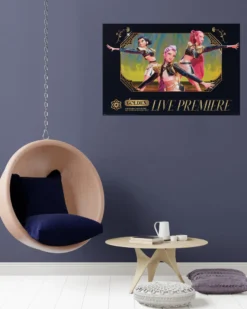 K-Pop Demon Hunters Poster | Golden Live Premiere | 61x91,5 Premium Plakat