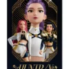 K-Pop Demon Hunters Poster Huntr/X Golden | K-Pop Anime Poster | Musik Wanddeko für Fans | 61x91,5 cm