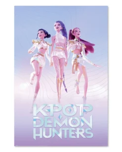 K-Pop Demon Hunters Poster Huntr/x Floating