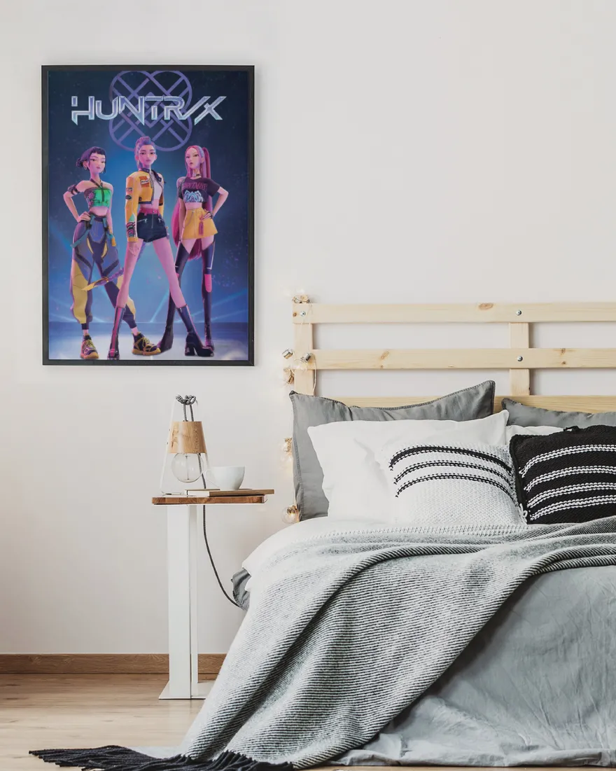 KPop Demon Hunters Poster Huntr/x