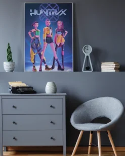 KPop Demon Hunters Poster Huntr/x