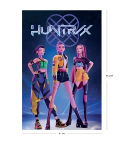 KPop Demon Hunters Poster Huntr/x