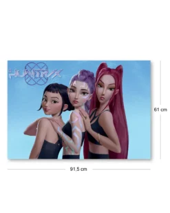 K-Pop Demon Hunters Poster Rumi, Mira & Zoey, Comeback